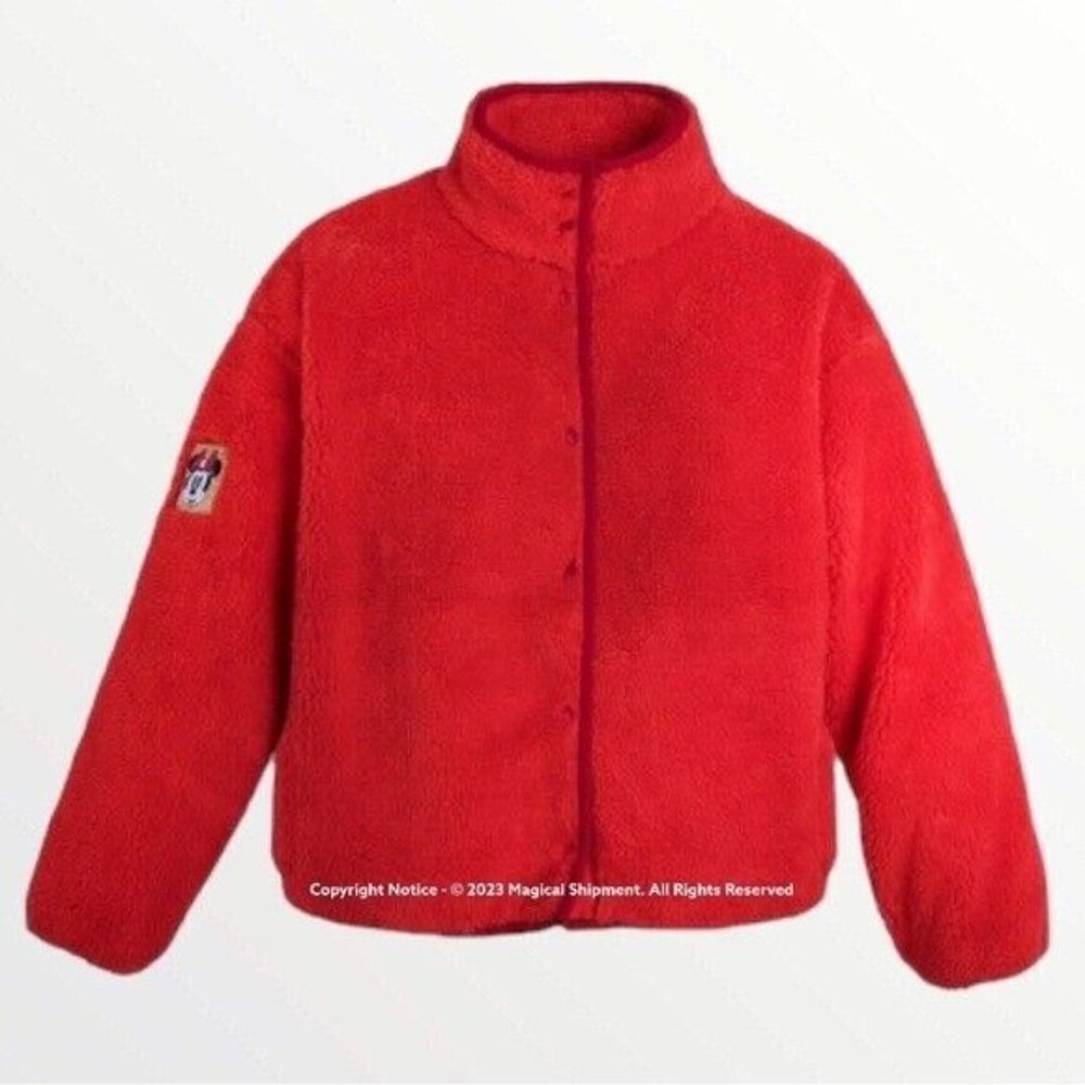 Disney Parks - Minnie Mouse Holiday Fleece Jacket for Women